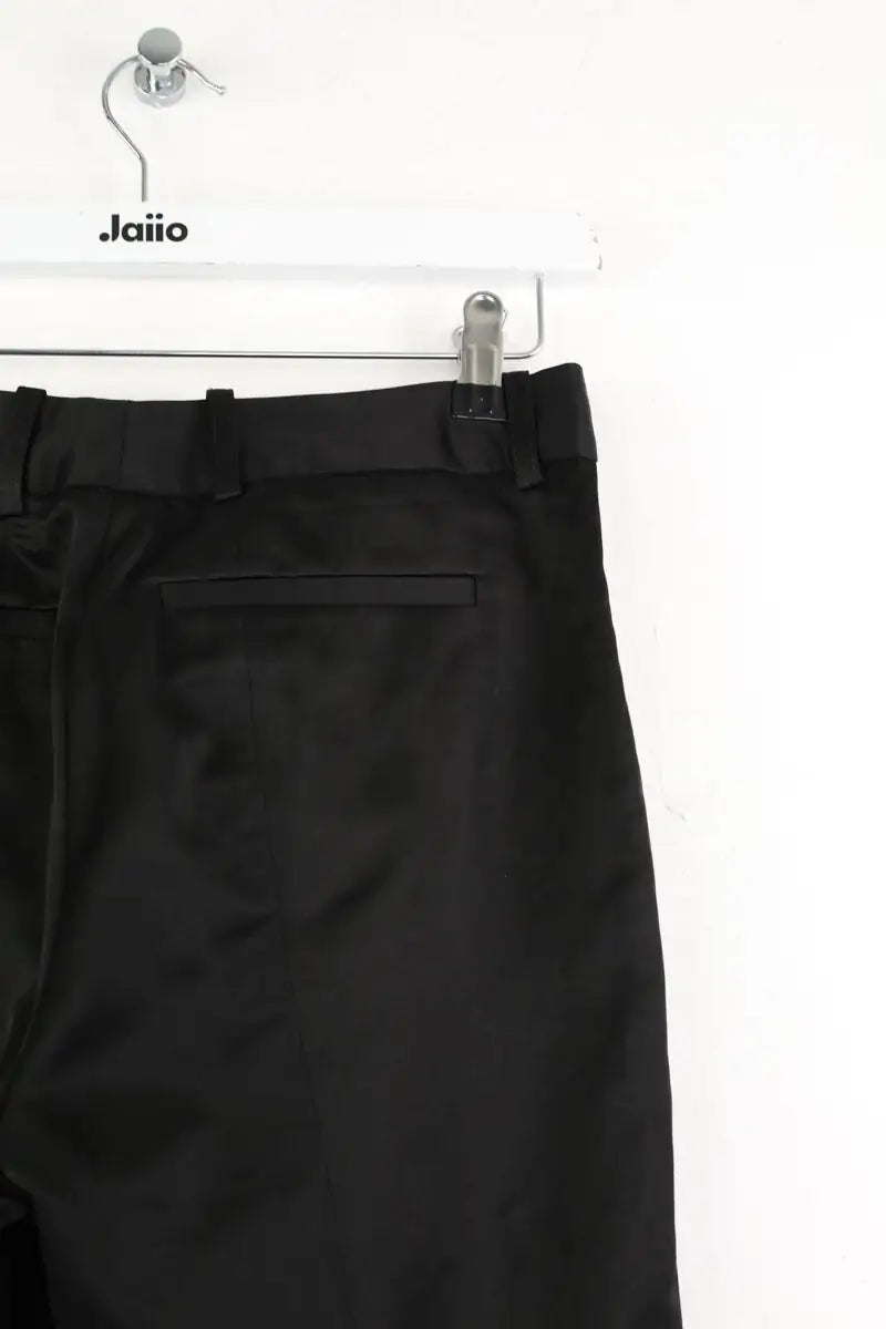Pantalon slim Ines de la Fressange John Noir en Synthétique