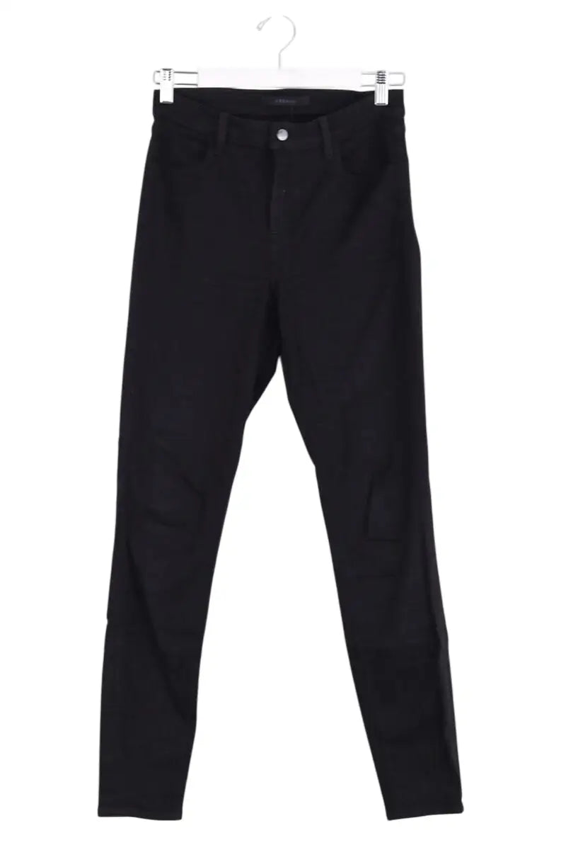 Pantalon slim J Brand Noir en Synthétique, taille M - Seconde Main