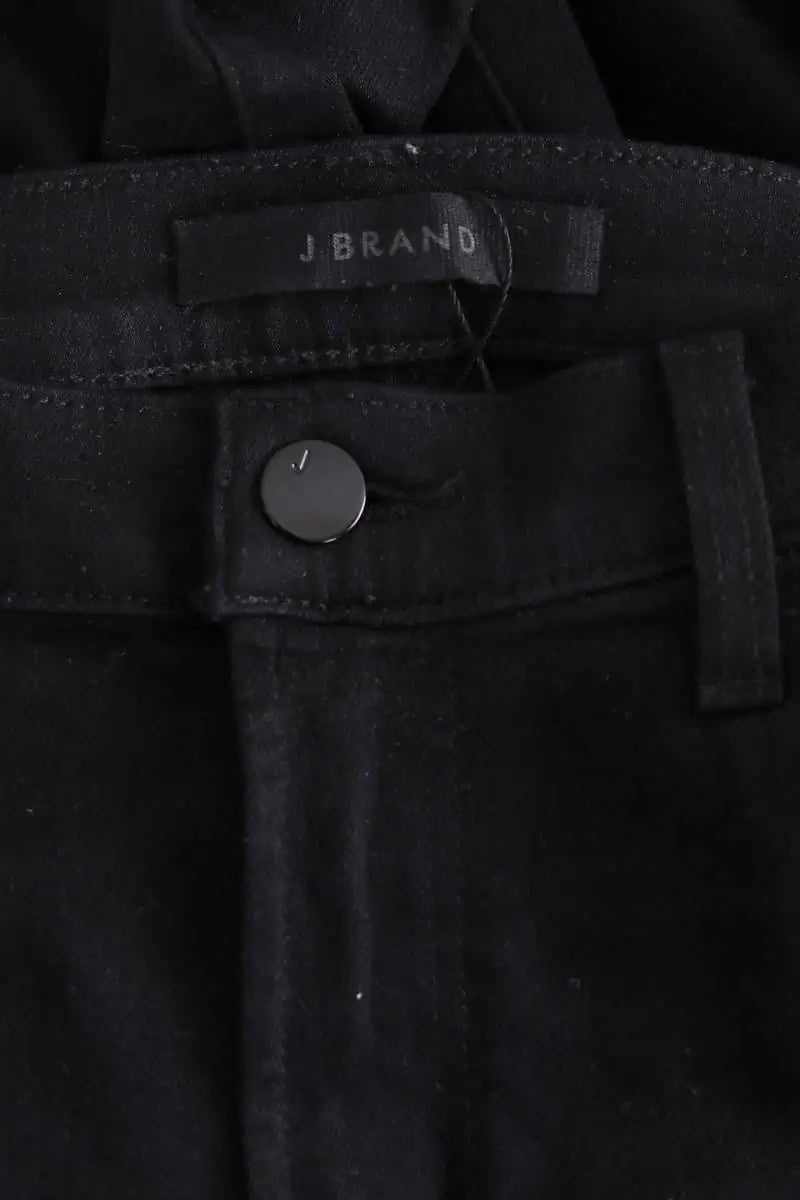 Pantalon slim J Brand Noir en Synthétique