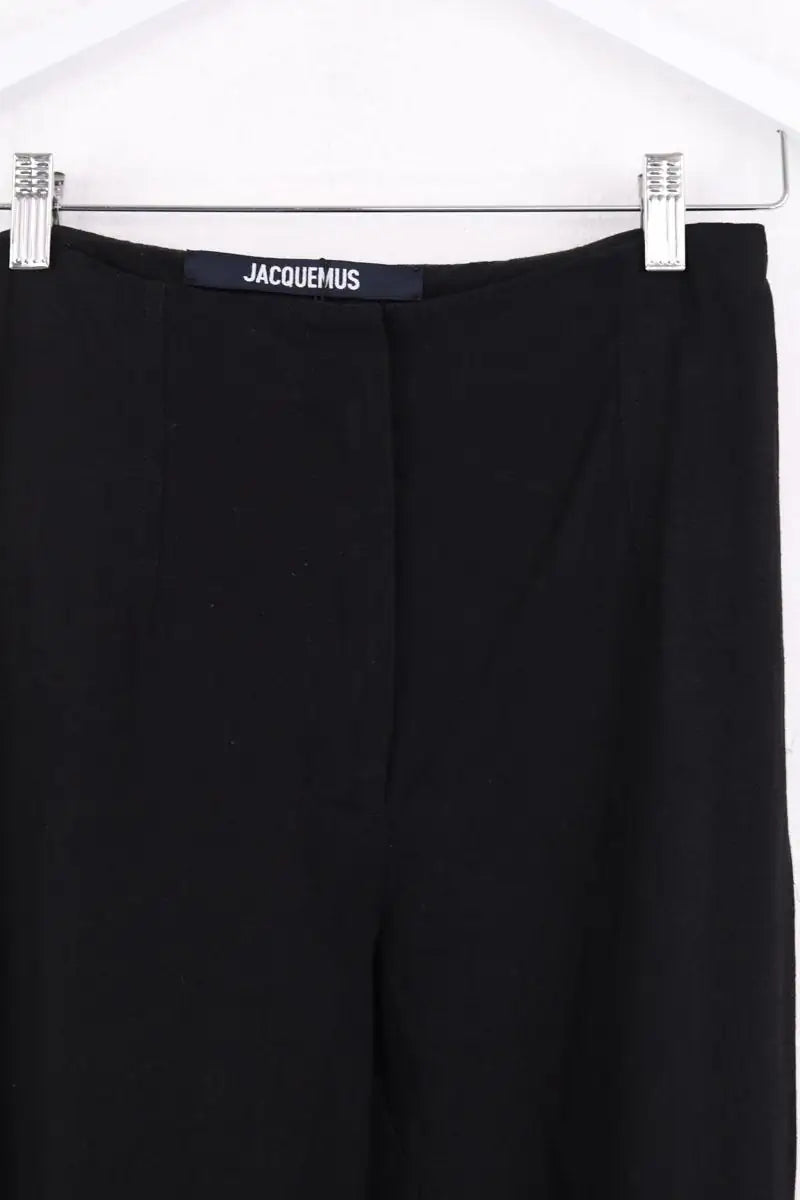 Pantalon slim Jacquemus La montagne Noir en Viscose