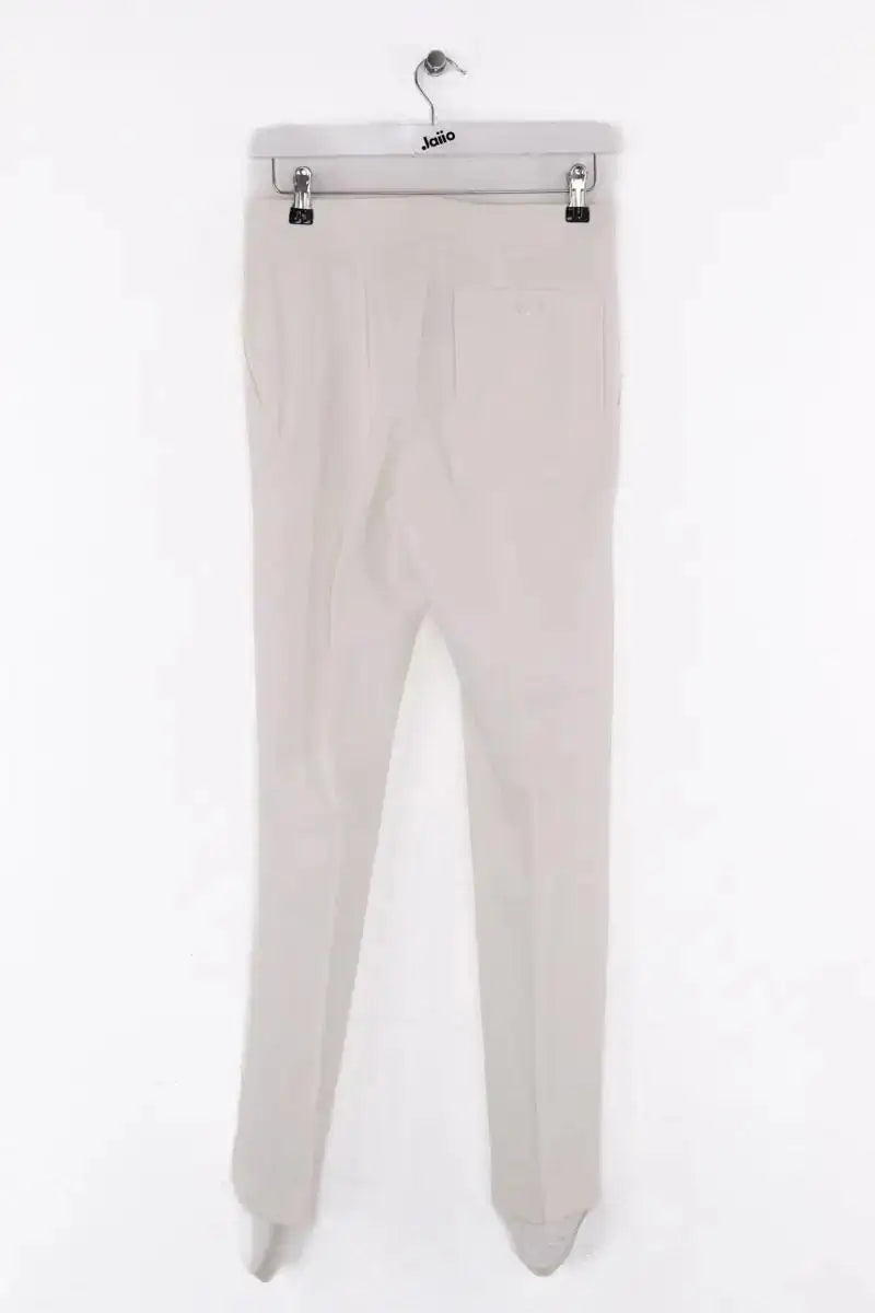 Pantalon slim Joseph Blanc en Coton