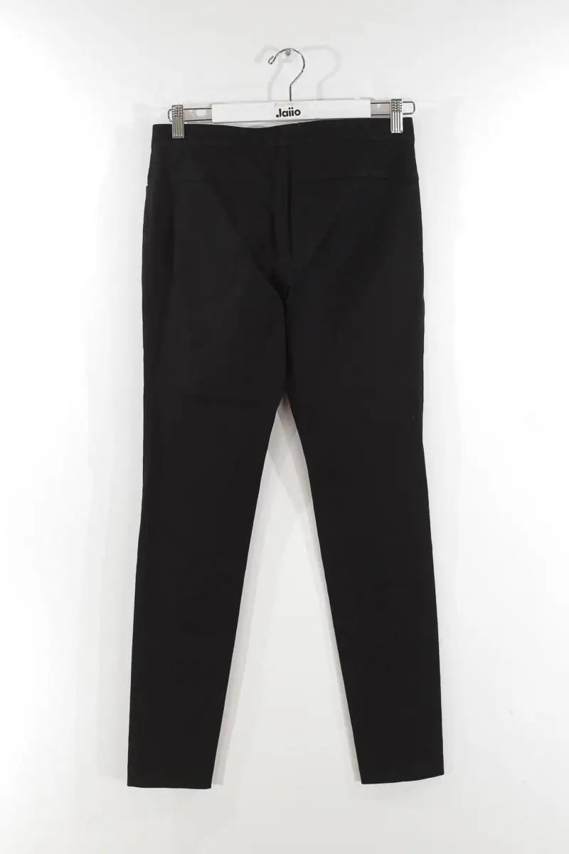 Pantalon slim Joseph Noir en Viscose