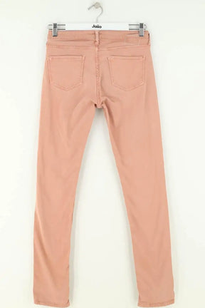 Pantalon slim Leon & Harper Rose en Coton