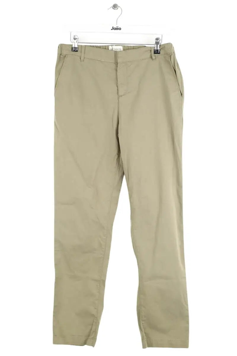 Pantalon slim Maison 123 Kaki en Coton, taille M - Seconde Main