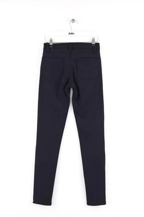 Pantalon slim Maje Duc Noir en Synthétique