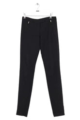 Pantalon slim Maje Noir en Synthétique, taille S - Seconde Main