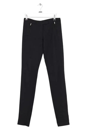 Pantalon slim Maje Noir en Synthétique, taille S - Seconde Main