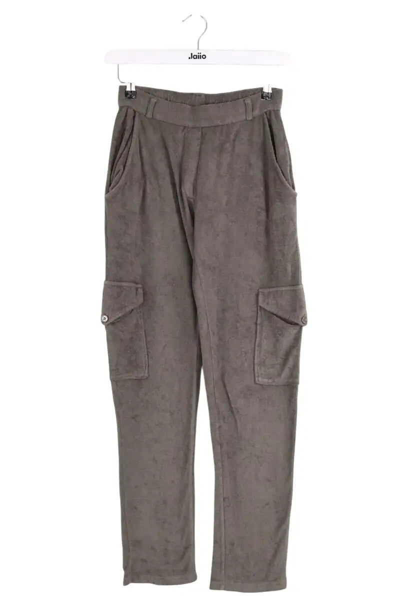 Pantalon slim Majestic Filatures Kaki en Viscose, taille S - Seconde Main