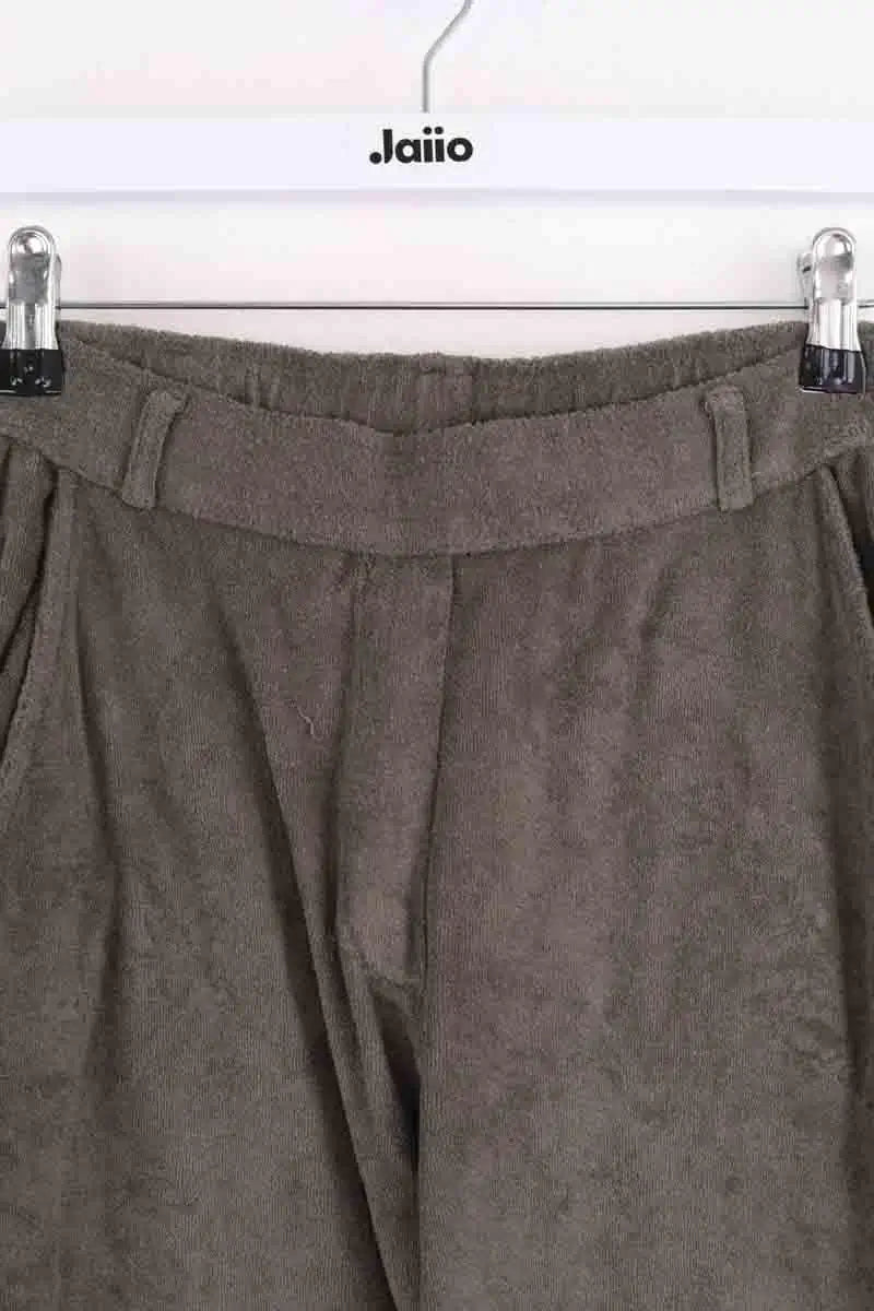 Pantalon slim Majestic Filatures Kaki en Viscose