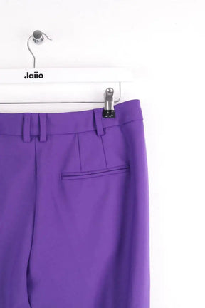 Pantalon slim Marella Violet en Synthétique