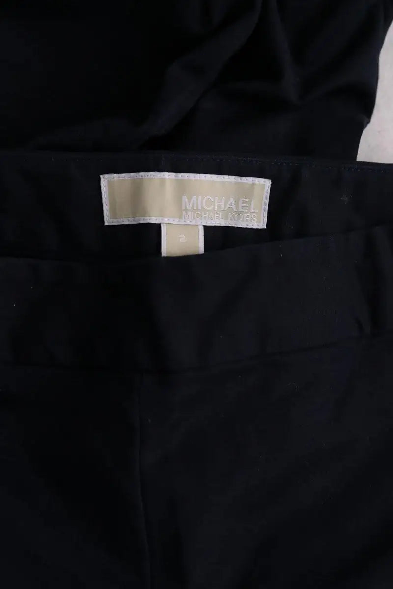 Pantalon slim Michael Kors Bleu en Coton