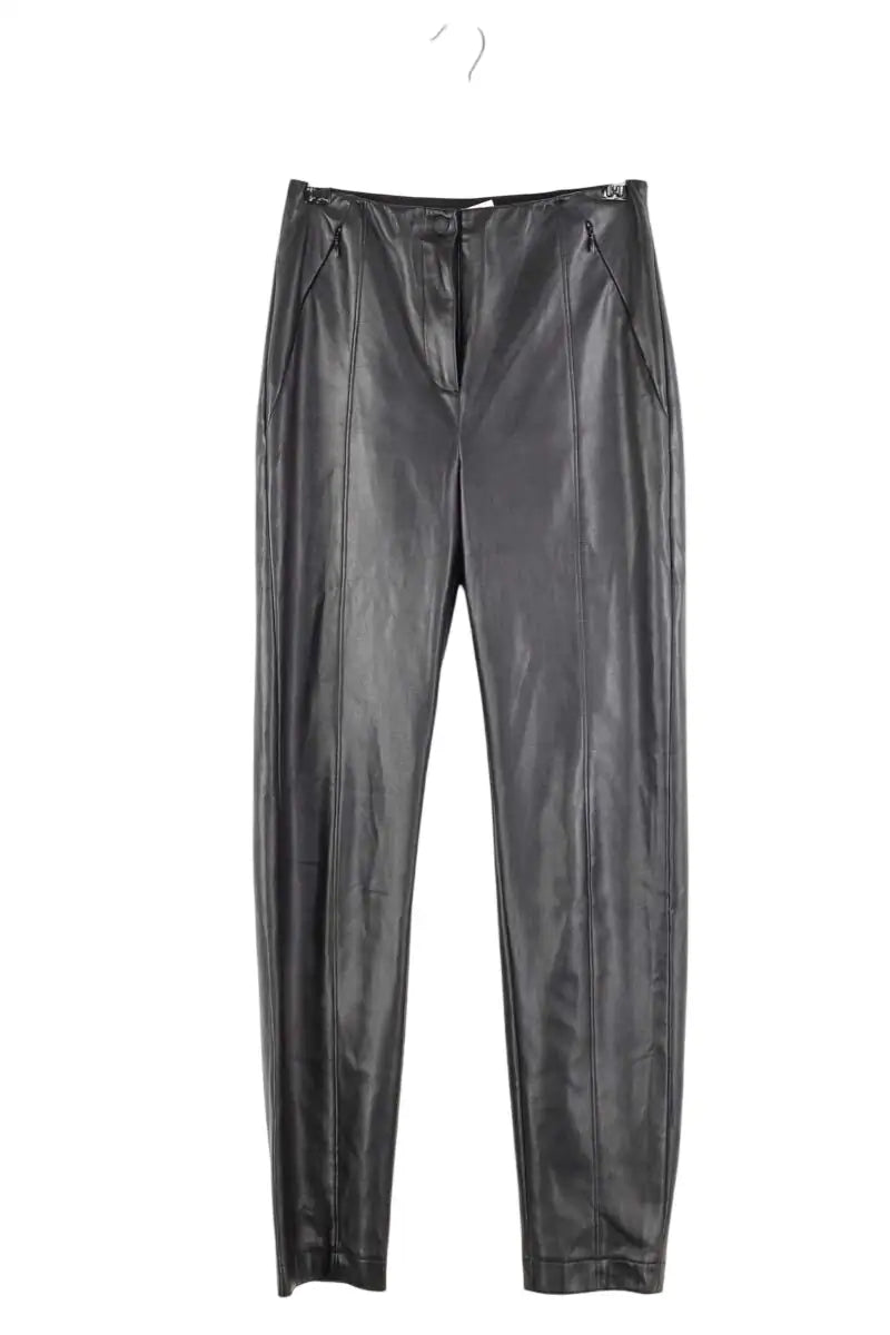 Pantalon slim Patrizia Pepe Noir en Polyester, taille M - Seconde Main