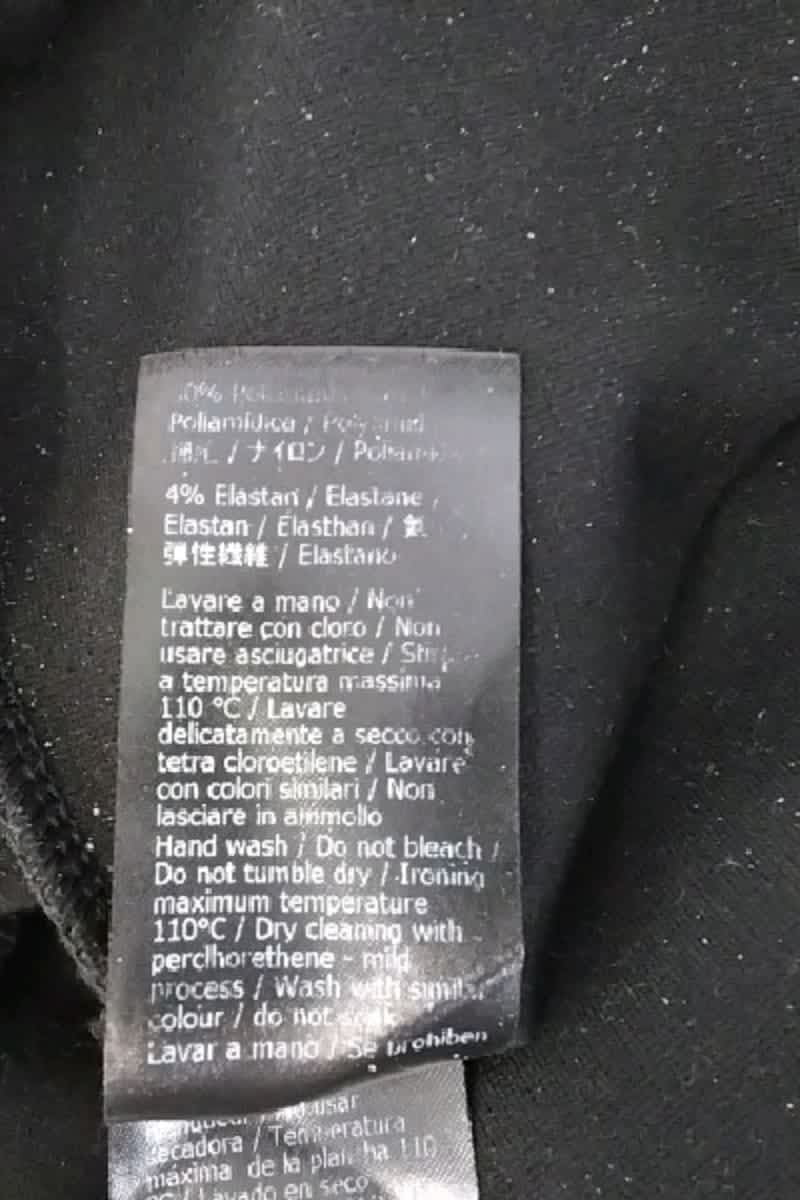 Pantalon slim Patrizia Pepe Noir en Synthétique