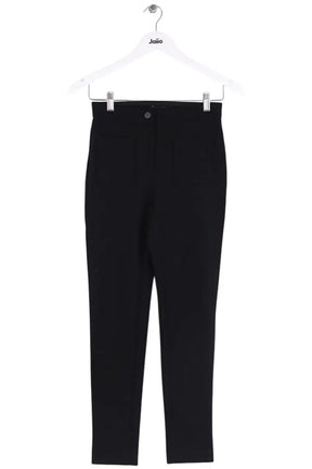 Pantalon slim Pinko Noir en Viscose, taille XS - Seconde Main