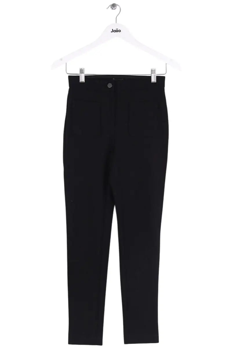 Pantalon slim Pinko Noir en Viscose, taille XS - Seconde Main