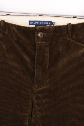 Pantalon slim Ralph Lauren Kaki en Coton