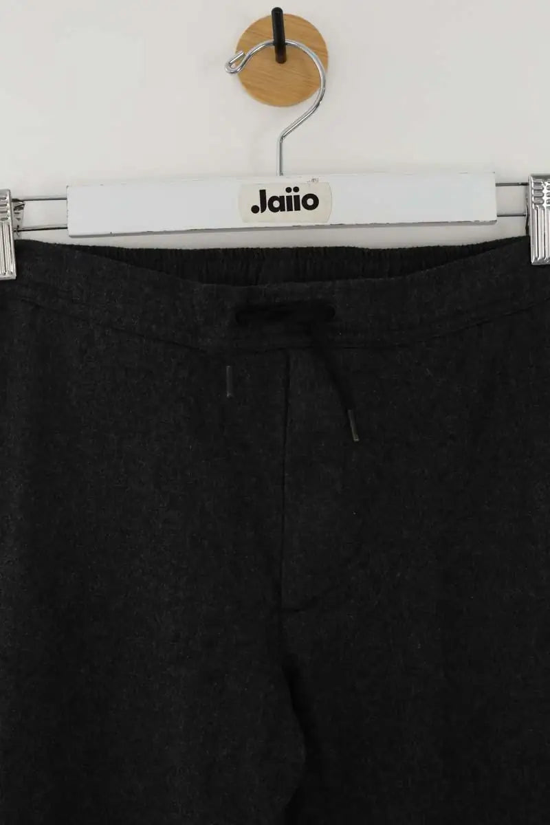Pantalon slim Sandro Anthracite en Laine