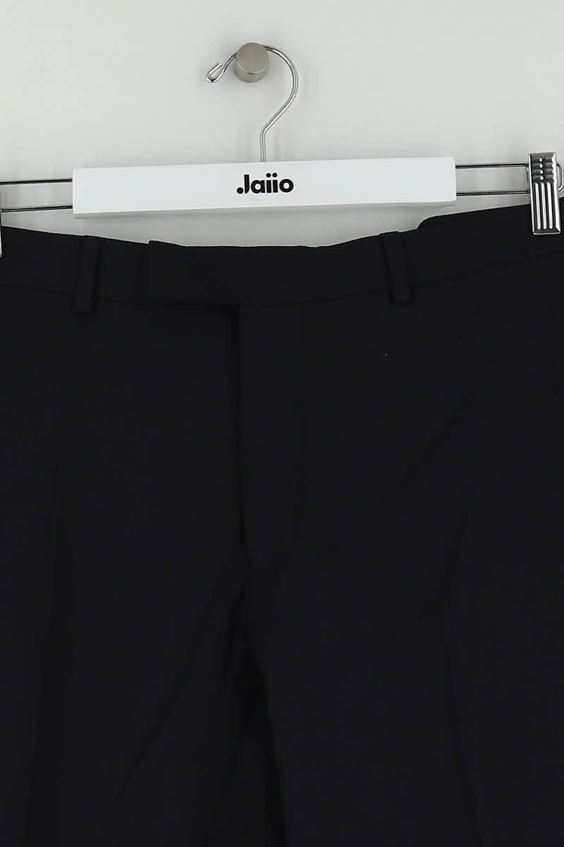 Pantalon slim Sandro Marine en Laine