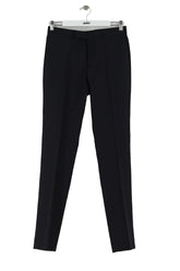 Pantalon slim Sandro Marine en Laine, taille XS - Seconde Main