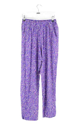 Pantalon slim Songe Lab Violet en Viscose, taille L - Seconde Main