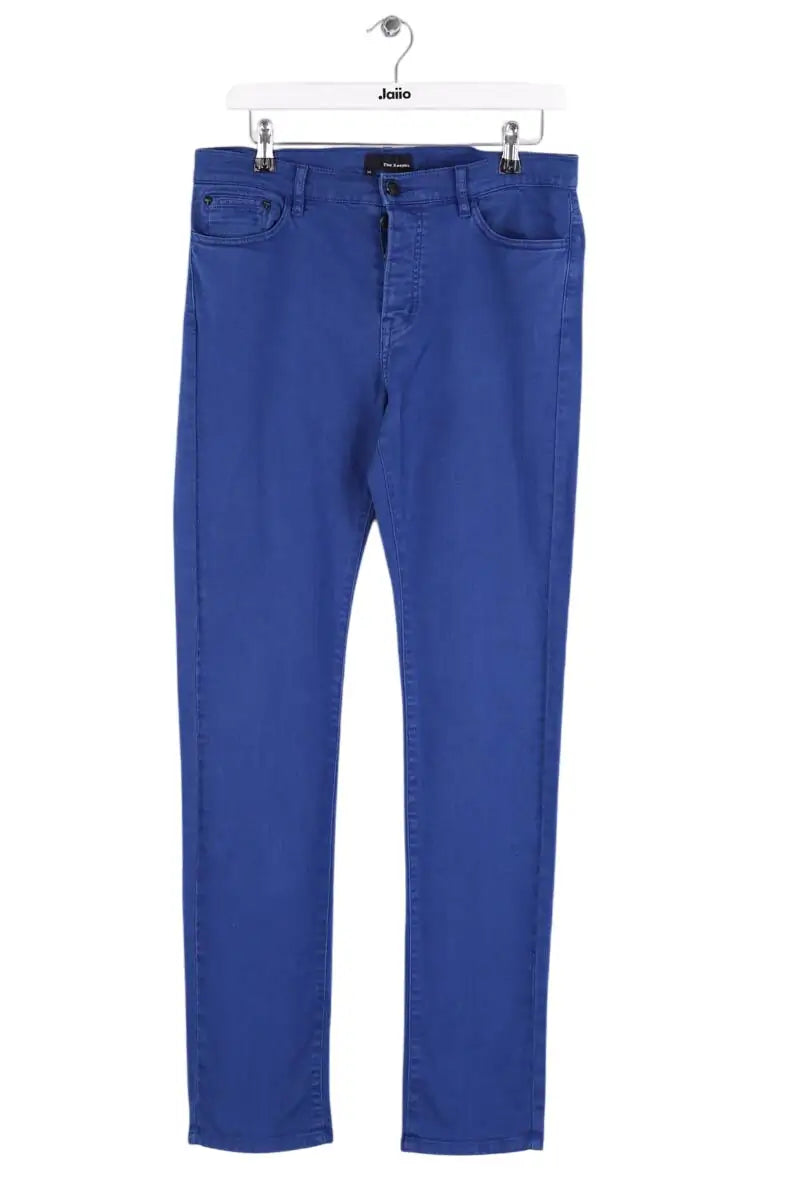 Pantalon slim The Kooples Bleu en Coton, taille L - Seconde Main