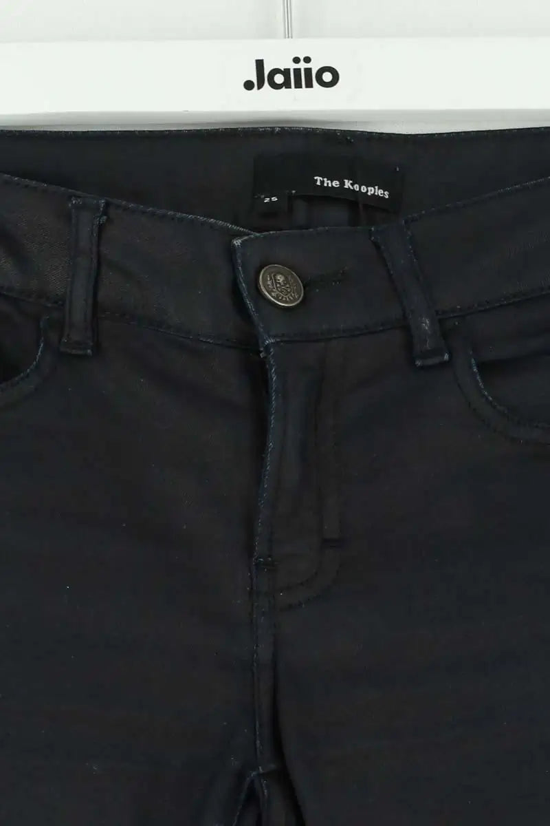 Pantalon slim The Kooples Bleu en Coton