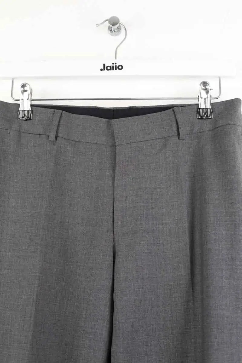 Pantalon slim The Kooples Gris en Coton