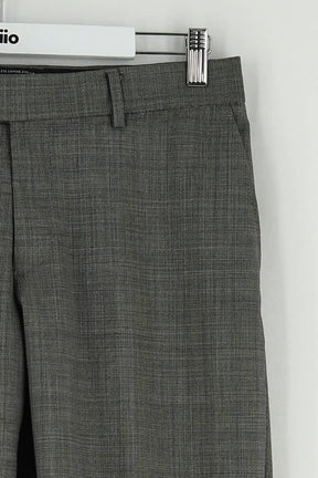 Pantalon slim The Kooples Gris en Laine