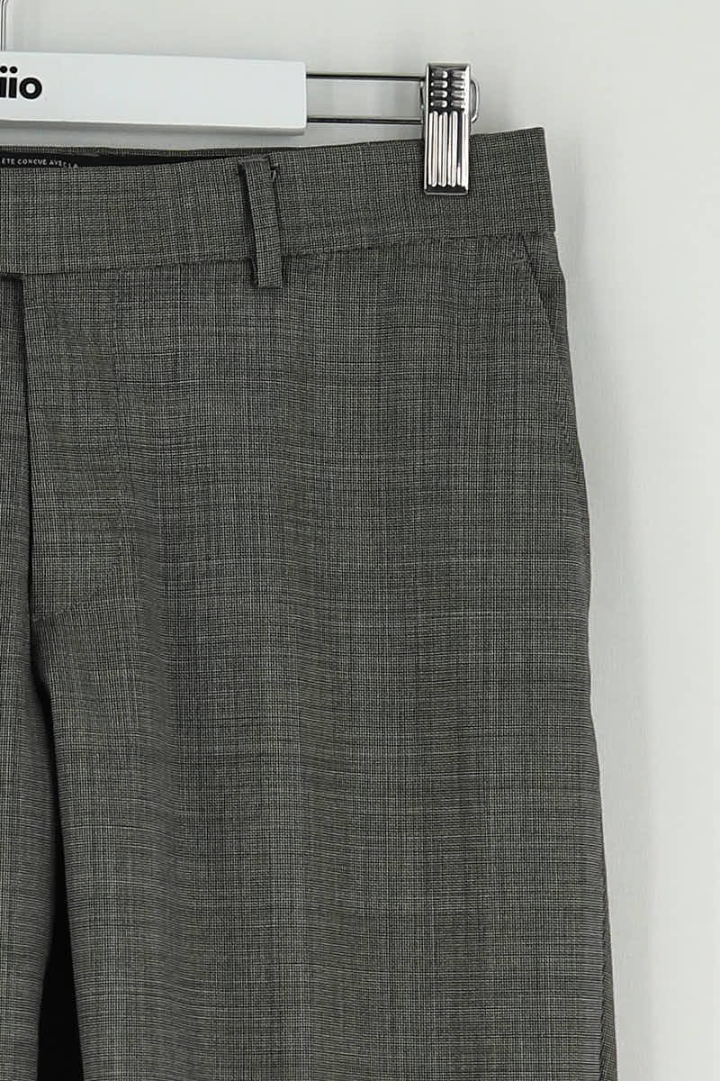 Pantalon slim The Kooples Gris en Laine
