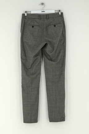 Pantalon slim The Kooples Gris en Laine