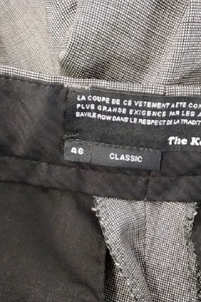 Pantalon slim The Kooples Gris en Laine