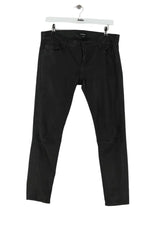 Pantalon slim The Kooples Noir en Coton, taille M - Seconde Main