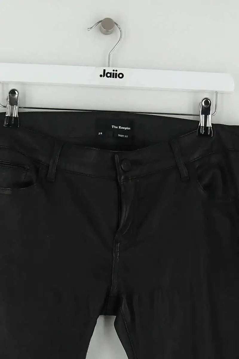 Pantalon slim The Kooples Noir en Coton