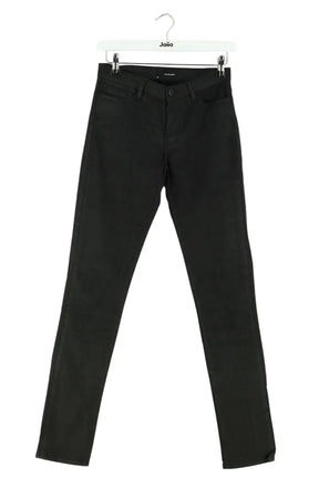 Pantalon slim The Kooples Noir en Coton, taille S - Seconde Main