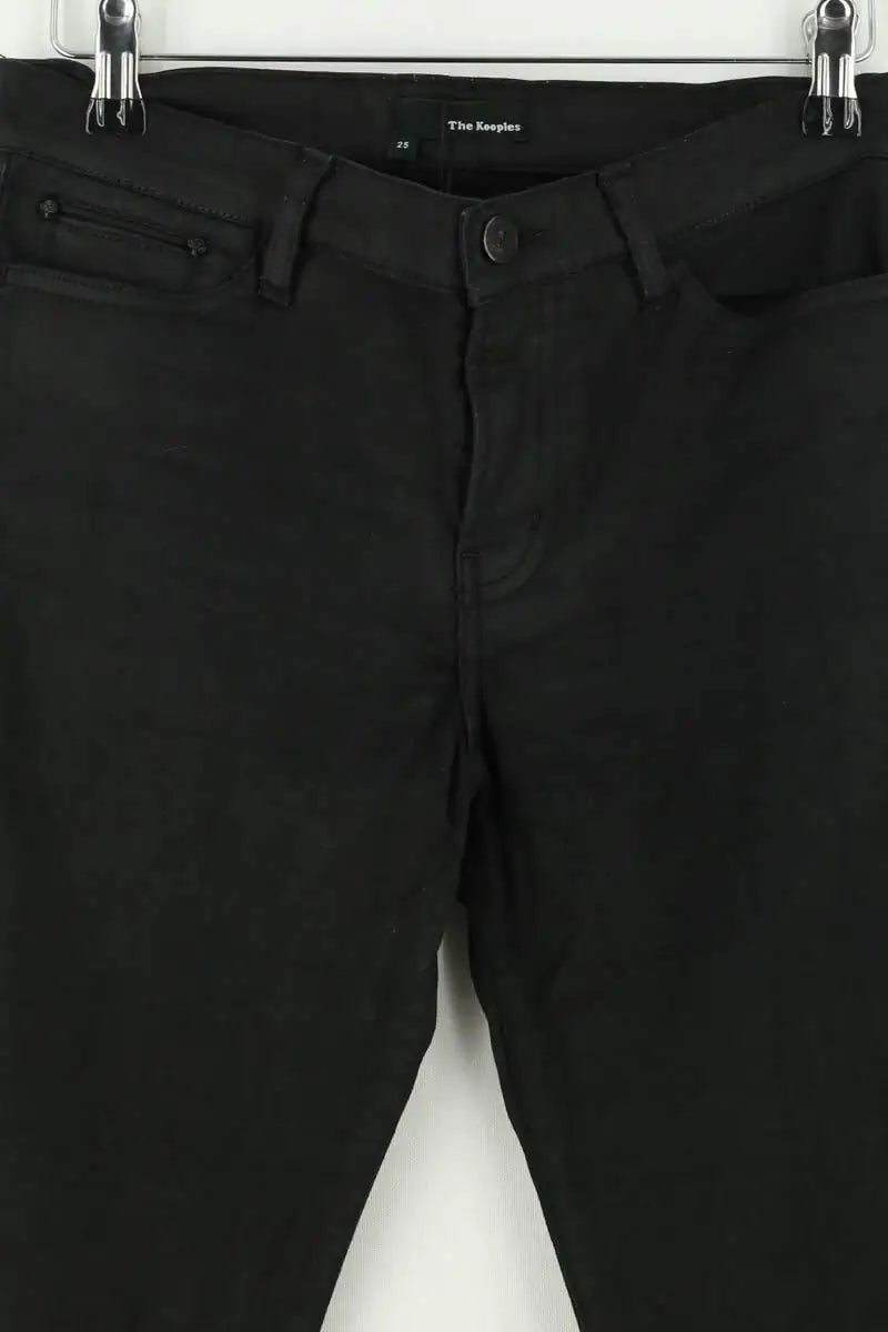 Pantalon slim The Kooples Noir en Coton