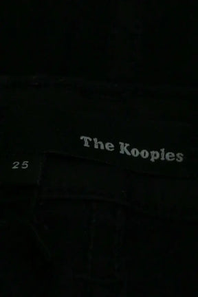 Pantalon slim The Kooples Noir en Coton