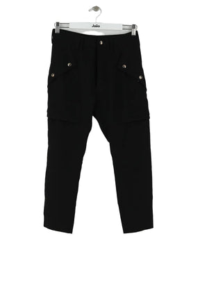 Pantalon slim The Kooples Noir en Polyester, taille XS - Seconde Main