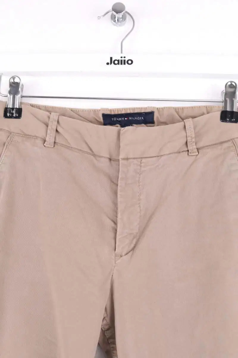 Pantalon slim Tommy Hilfiger Beige en Coton