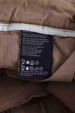 Pantalon slim Tommy Hilfiger Beige en Coton