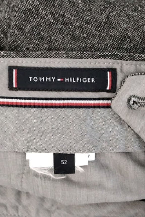 Pantalon slim Tommy Hilfiger Gris en Laine