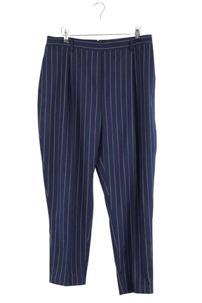 Pantalon slim Tommy Hilfiger Marine en Synthétique, taille L - Seconde Main