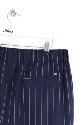 Pantalon slim Tommy Hilfiger Marine en Synthétique