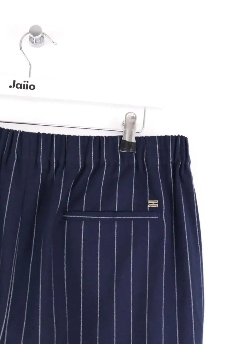 Pantalon slim Tommy Hilfiger Marine en Synthétique