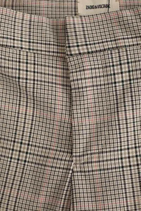 Pantalon slim Zadig & Voltaire Beige en Laine