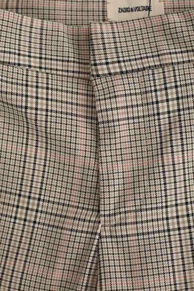 Pantalon slim Zadig & Voltaire Beige en Laine