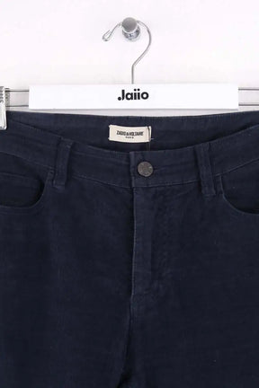 Pantalon slim Zadig & Voltaire Marine en Coton