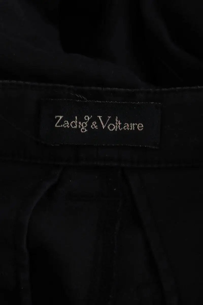 Pantalon slim Zadig & Voltaire Noir en Coton