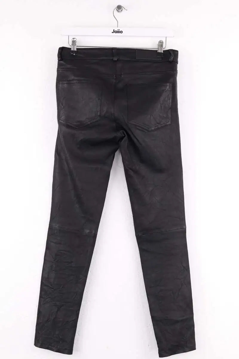 Pantalon slim Zadig & Voltaire Noir en Cuir