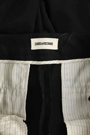 Pantalon slim Zadig & Voltaire Noir en Laine