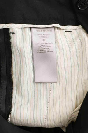 Pantalon slim Zadig & Voltaire Noir en Laine